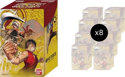 One Piece TCG: Kingdoms of Intrigue (OP-04) English Double Pack Set Vol. 1 - Display
