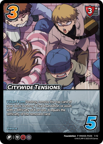 Citywide Tensions (Plus Ultra Pack 6) [Miscallaneous Promos]