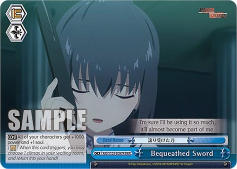 Bequeathed Sword (ARI/S103-E097R RRR) [Arifureta: From Commonplace to World's Strongest]