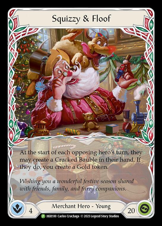 Squizzy & Floof [HER100] (Promo)  Cold Foil