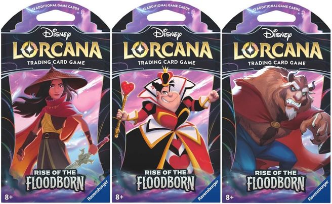 Disney Lorcana: Rise of the Floodborn - Sleeved Booster Pack