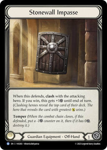Stonewall Impasse [VIC003] (Heavy Hitters Victor Blitz Deck)