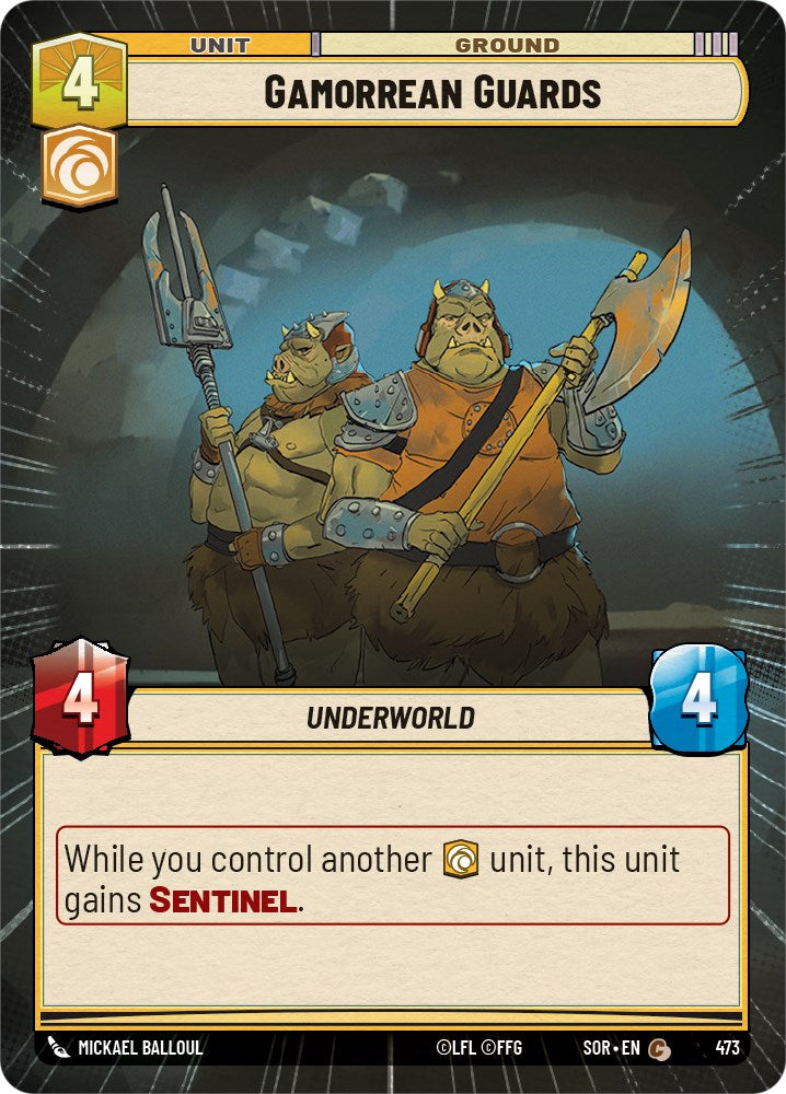 Gamorrean Guards (Hyperspace) (473) [Spark of Rebellion]