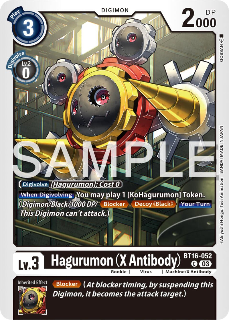 Hagurumon [BT16-052] (X Antibody) [Beginning Observer]