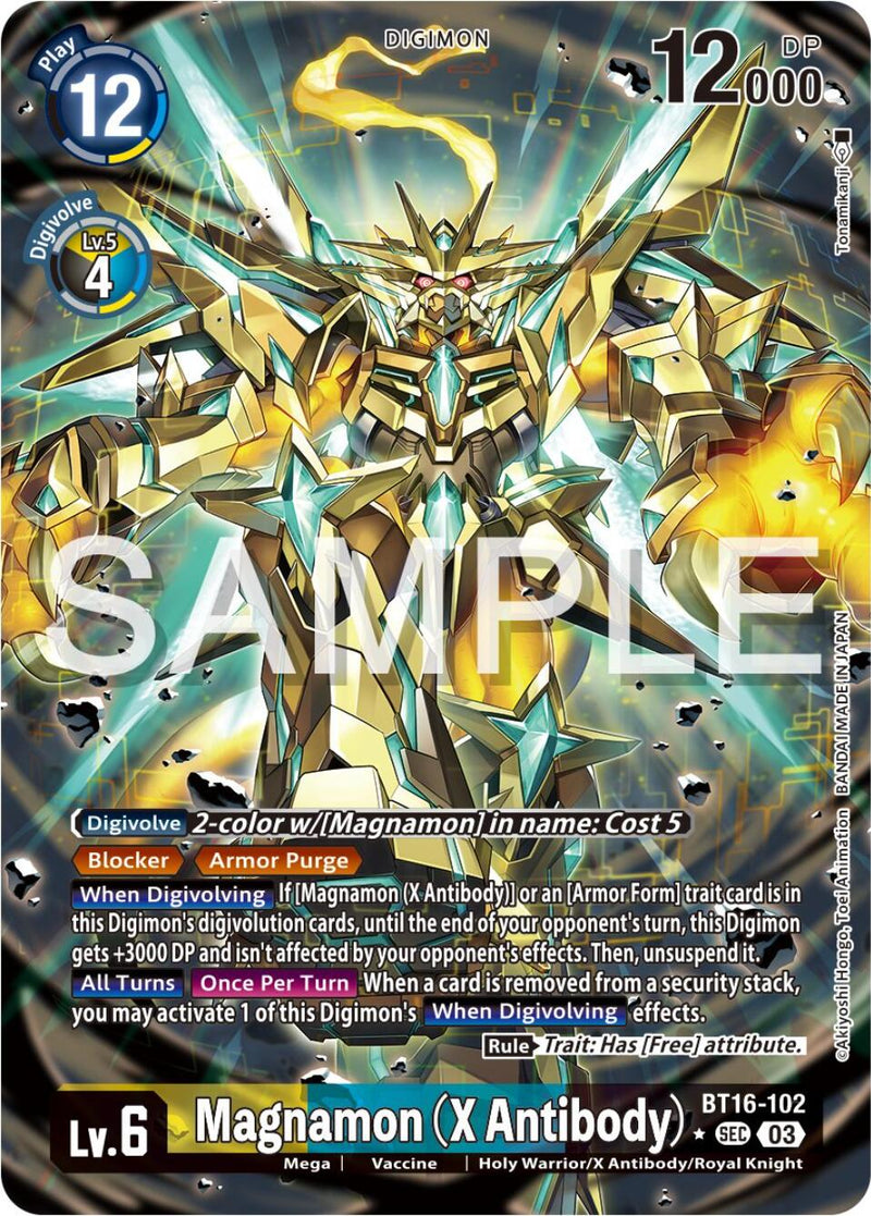 Magnamon [BT16-102] (X Antibody) (Alternate Art) [Beginning Observer]