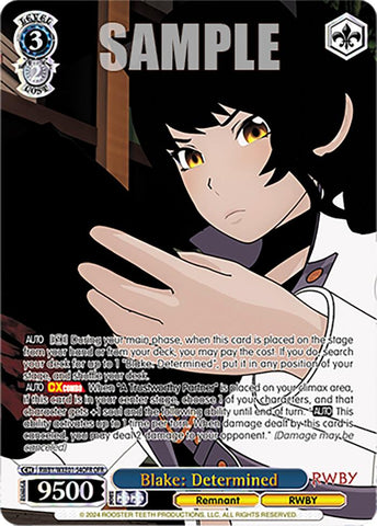 Blake: Determined (RWBY/WXE01-54OFR OFR) [RWBY: Premium Booster]