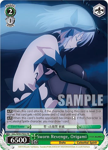 Sworn Revenge, Origami [Date A Live Vol.2]
