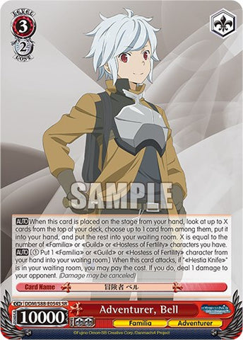 Adventurer, Bell (DDM/S88-E054S SR) [Is it Wrong to Try to Pick Up Girls in a Dungeon?]