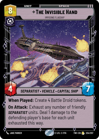 The Invisible Hand - Imposing Flagship (234/257) [Twilight of the Republic]