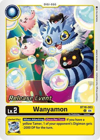 Wanyamon [BT18-003] [Release Special Booster 2.0 Pre-Release Cards]