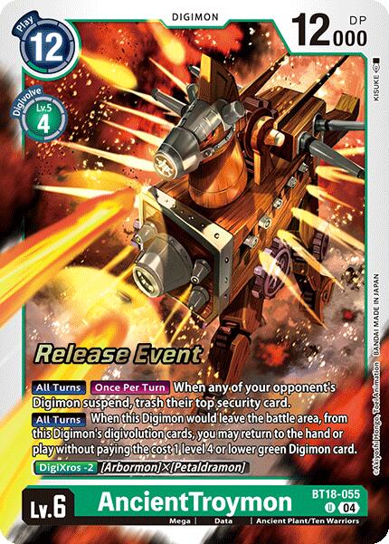 AncientTroymon [BT18-055] [Release Special Booster 2.0 Pre-Release Cards]