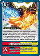 Lord of Devastation and Rebirth [BT18-096] [Release Special Booster 2.0 Pre-Release Cards]