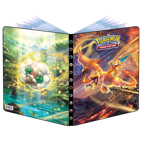 Ultra PRO: 9-Pocket Portfolio - Sword & Shield (Charizard & Whimsicott)