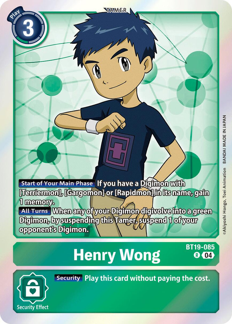 Henry Wong [BT19-085] [Release Special Booster 2.0]