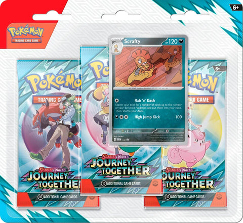 Scarlet & Violet: Journey Together - 3 Pack Blister