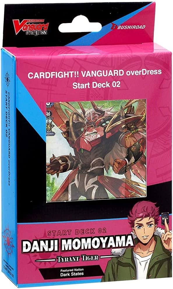 CARDFIGHT!! Vanguard Overdress VGE-D-SD02 Start Deck 02: Danji Momoyama Tyrant Tiger - 50 Cards