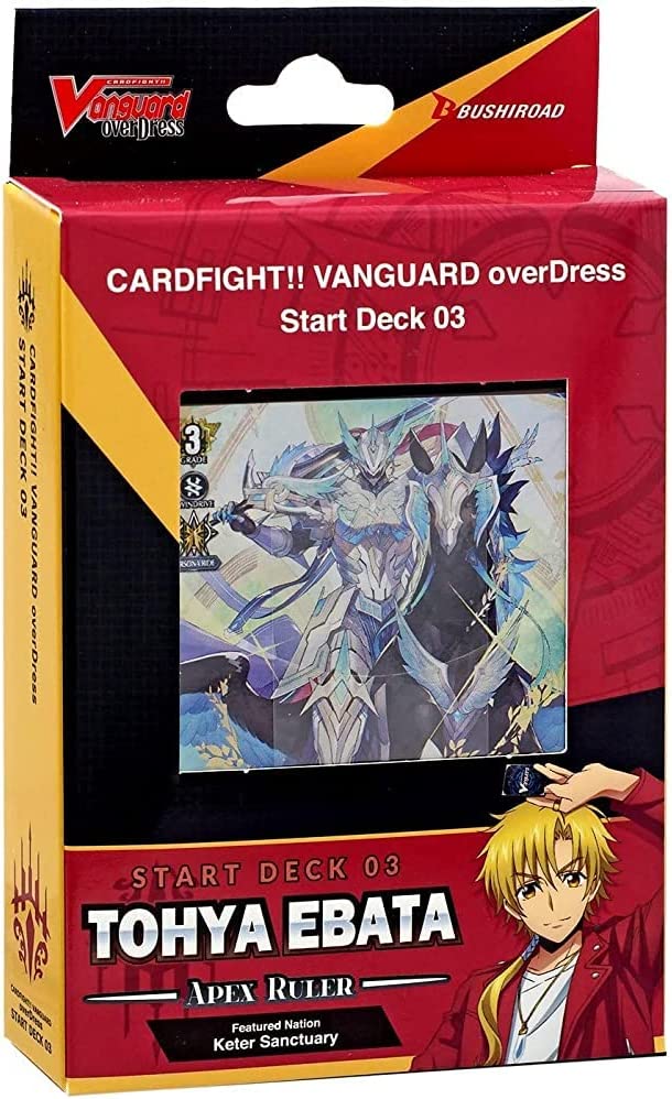 Cardfight!! Vanguard Overdress VGE-D-SD03 Tohya Ebata Starter Deck English - 50 Cards