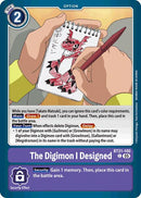 The Digimon I Designed [BT21-100] [World Convergence]