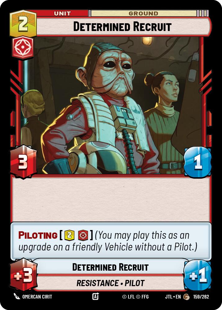 Determined Recruit (159/262) [Jump to Lightspeed]