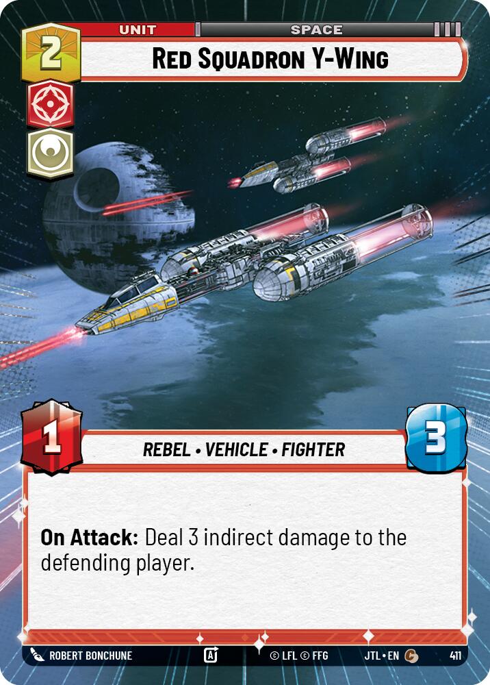 Red Squadron Y-Wing (Hyperspace) (411) [Jump to Lightspeed]