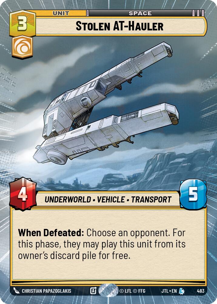 Stolen AT-Hauler (Hyperspace) (483) [Jump to Lightspeed]