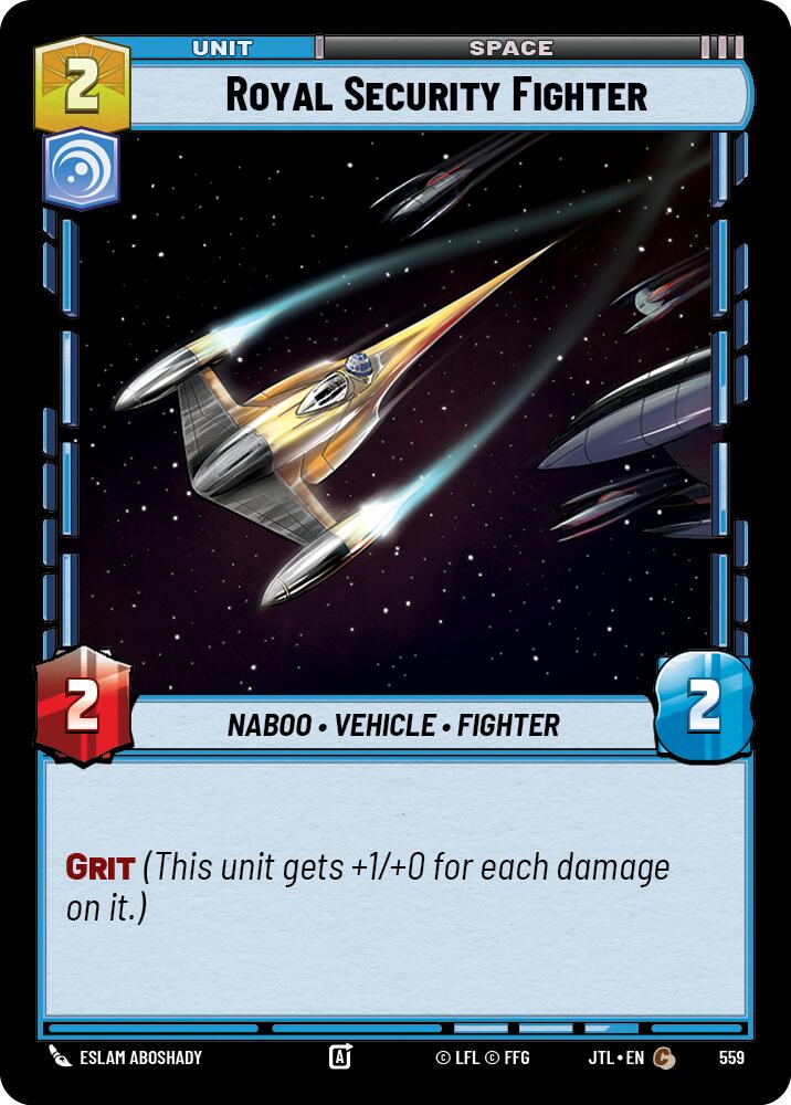 Royal Security Fighter (Foil) (559) [Jump to Lightspeed]