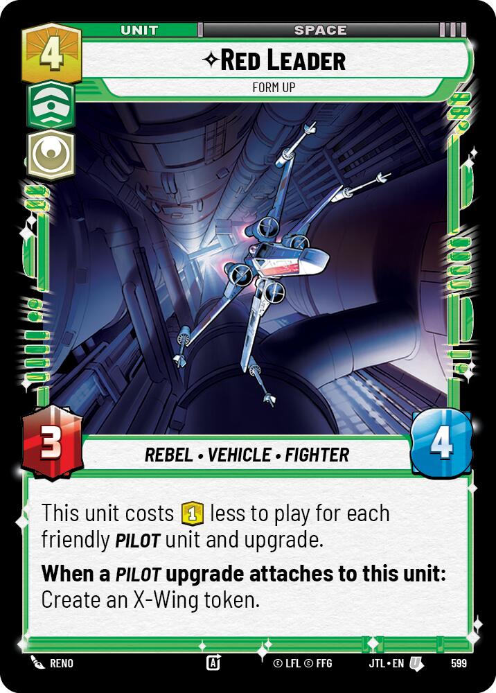 Red Leader - Form Up (Foil) (599) [Jump to Lightspeed]