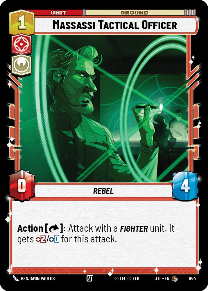 Massassi Tactical Officer (Foil) (644) [Jump to Lightspeed]