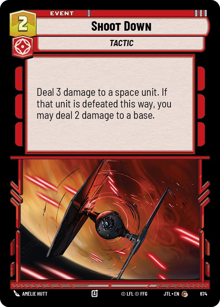 Shoot Down (Foil) (674) [Jump to Lightspeed]