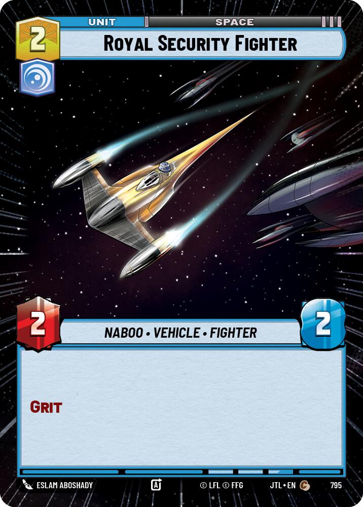 Royal Security Fighter (Hyperspace Foil) (795) [Jump to Lightspeed]