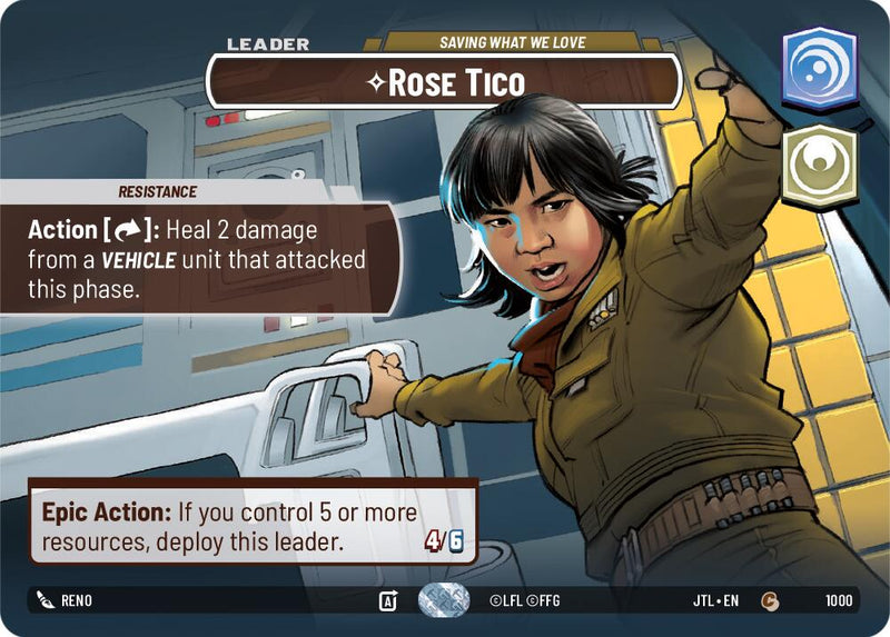 Rose Tico - Saving What We Love (Showcase) (1000) [Jump to Lightspeed]