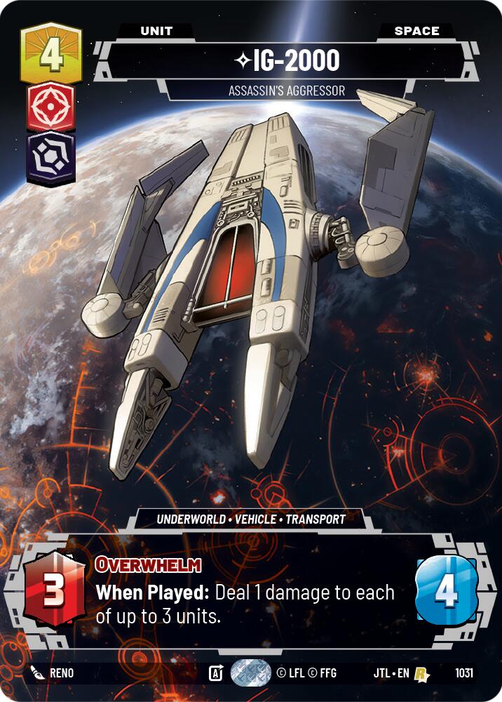 IG-2000 - Assassin's Aggressor (Prestige) (1031) [Jump to Lightspeed]