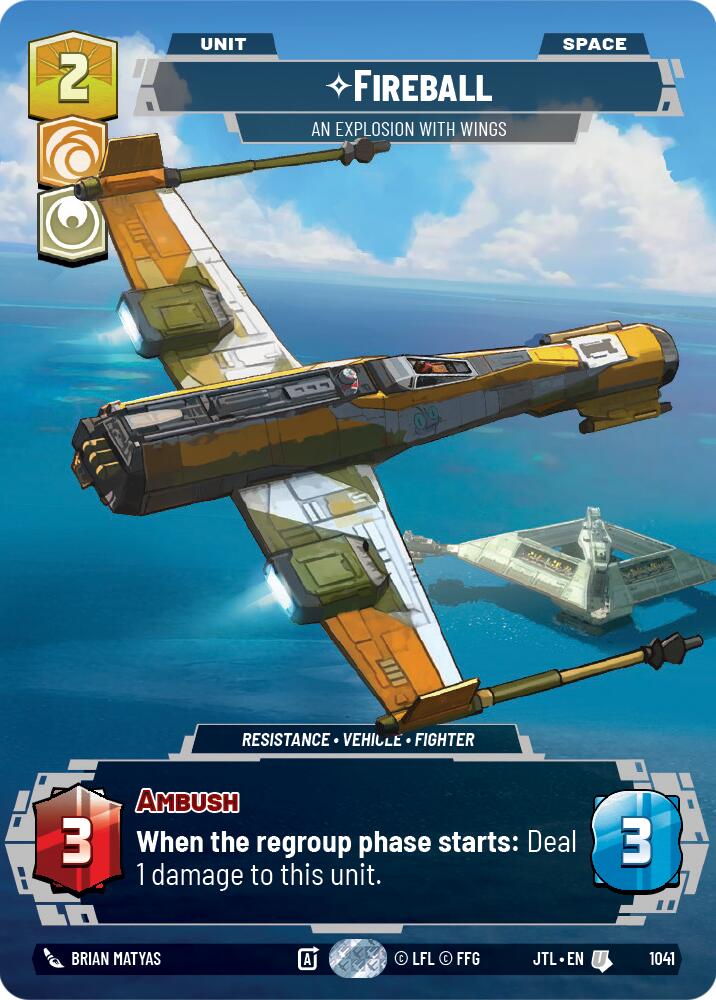 Fireball - An Explosion With Wings (Prestige) (1041) [Jump to Lightspeed]