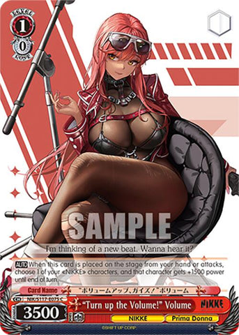 "Turn up the Volume!" Volume (NIK/S117-E075 C) [GODDESS OF VICTORY: NIKKE]