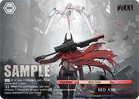 RED ASH (NIK/S117-E083EX RRR+) [GODDESS OF VICTORY: NIKKE]