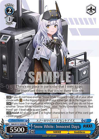 Snow White: Innocent Days (NIK/S117-E092 R) [GODDESS OF VICTORY: NIKKE]