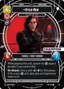 Kylo Ren - Killing the Past (50) (Champion) (50) [Store Showdown Promos]