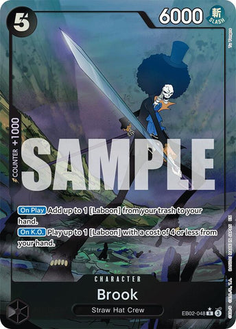 Brook (Alternate Art) [Extra Booster: Memorial Collection]