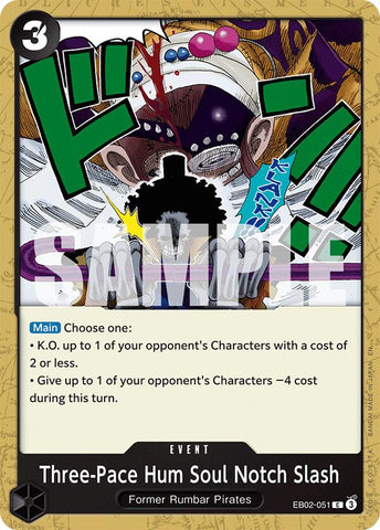 Three-Pace Hum Soul Notch Slash [Extra Booster: Memorial Collection]