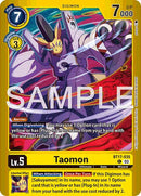 Taomon [BT17-035] (Limited Card Pack -Billion Bullet-) [Secret Crisis Promos]