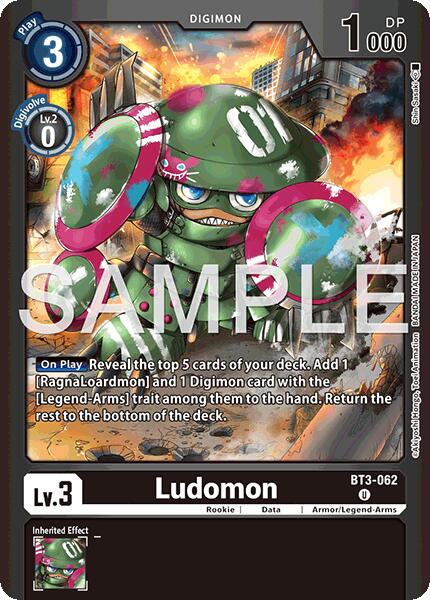 Ludomon [BT3-062] (Limited Card Pack -Billion Bullet-) [Release Special Booster Ver.1.5 Promos]