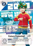 Future Potential! [P-156] (Digimon Animation Series 25th Anniversary Set) [Promotional Cards]