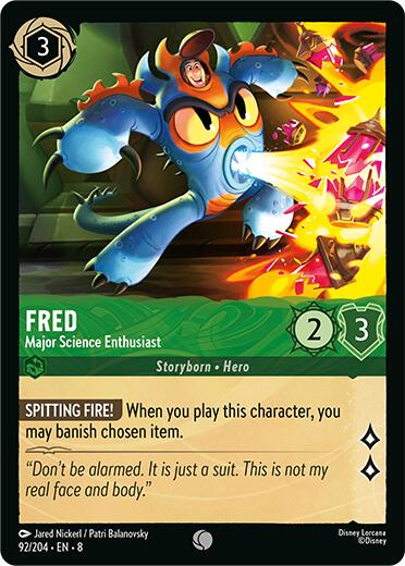 Fred - Major Science Enthusiast (92/204) [Reign of Jafar]