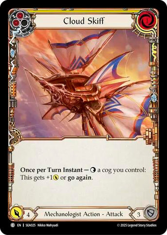 Cloud Skiff (Yellow) [SEA025] (High Seas)