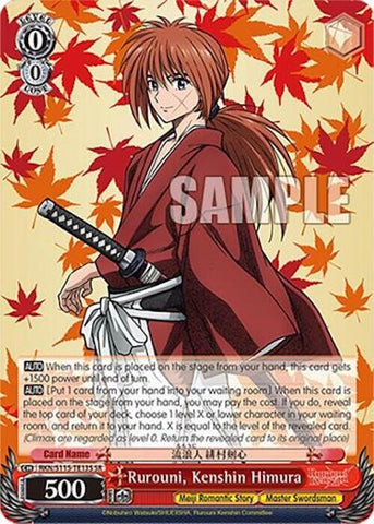 Rurouni, Kenshin Himura (RKN/S115-TE13S SR) [Rurouni Kenshin]