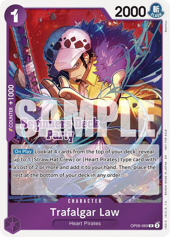 Trafalgar Law (ST-23 - ST-28 Beginners Deck Party) [Participation] [One Piece Promotion Cards]