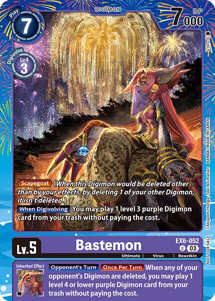 Bastemon [EX6-052] (Regulation Battle Vol. 2) [Promotion Cards]