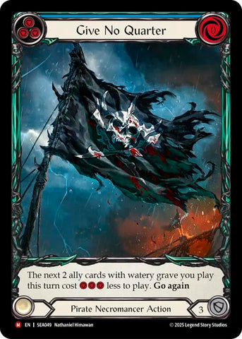 Give No Quarter (Extended Art) [SEA049] (High Seas)  Rainbow Foil