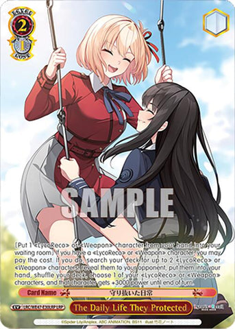 The Daily Life They Protected (LRC-WE47-E30LRP LRP) [Lycoris Recoil Premium Booster]
