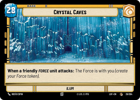 Crystal Caves // Shield (029/264 // T02/T03) (029/264 // T02/T03) [Legends of the Force]